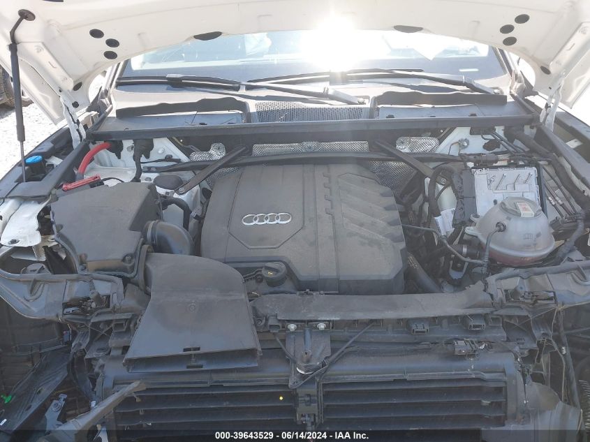 2023 Audi Q5 Premium Plus 45 Tfsi S Line Quattro VIN: WA1EAAFY4P2100293 Lot: 39643529
