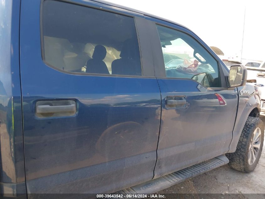 2018 Ford F-150 Xl VIN: 1FTEW1E51JKG03186 Lot: 39643542