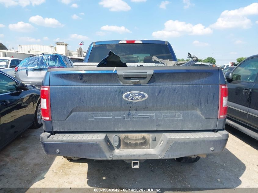 2018 Ford F-150 Xl VIN: 1FTEW1E51JKG03186 Lot: 39643542