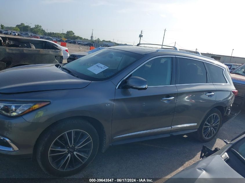 2017 Infiniti Qx60 VIN: 5N1DL0MM4HC545078 Lot: 39643547