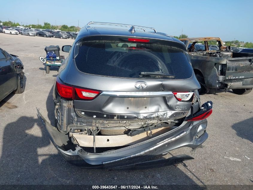 2017 Infiniti Qx60 VIN: 5N1DL0MM4HC545078 Lot: 39643547