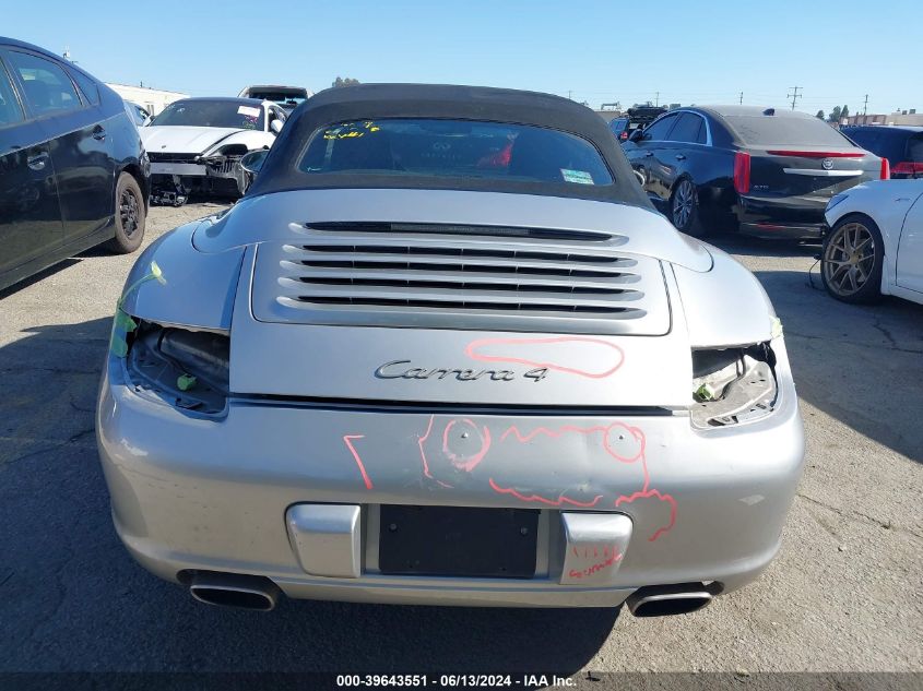 2006 Porsche 911 Carrera/Carrera 4 VIN: WP0CA29946S756371 Lot: 39643551