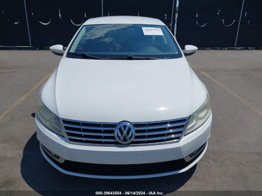 2013 Volkswagen Cc 2.0T Sport VIN: WVWBP7AN4DE508486 Lot: 39643554