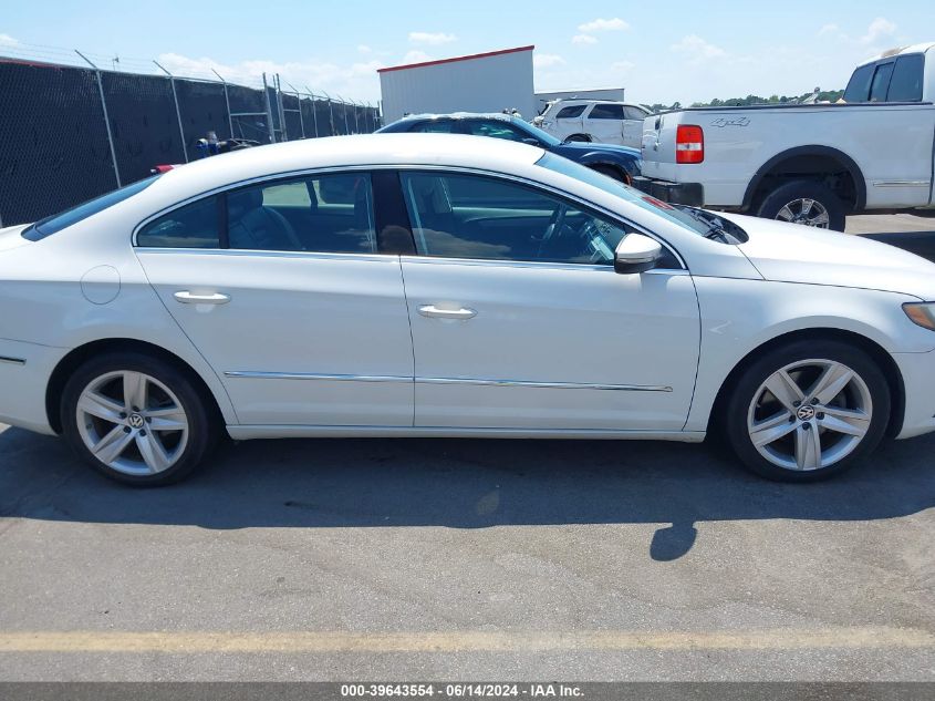 2013 Volkswagen Cc 2.0T Sport VIN: WVWBP7AN4DE508486 Lot: 39643554