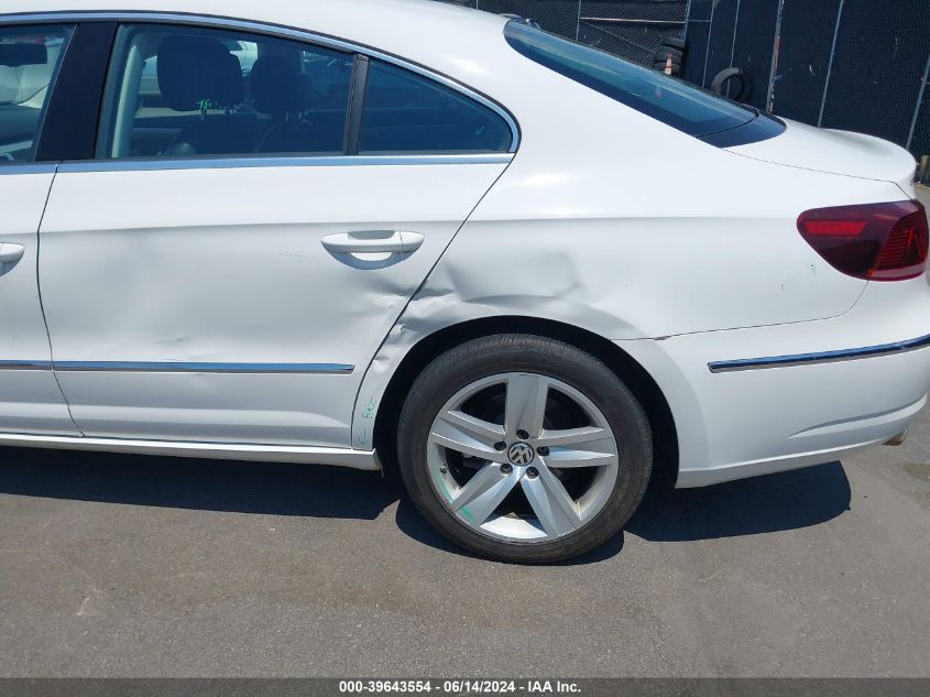 2013 Volkswagen Cc 2.0T Sport VIN: WVWBP7AN4DE508486 Lot: 39643554