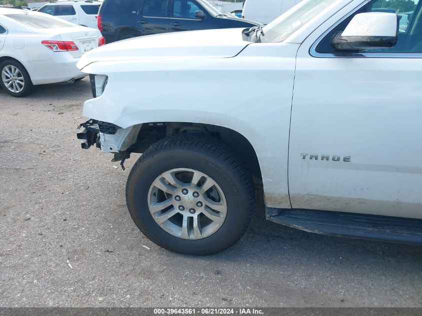 2019 Chevrolet Tahoe C1500 Ls VIN: 1GNSCAKC7KR176353 Lot: 39643561