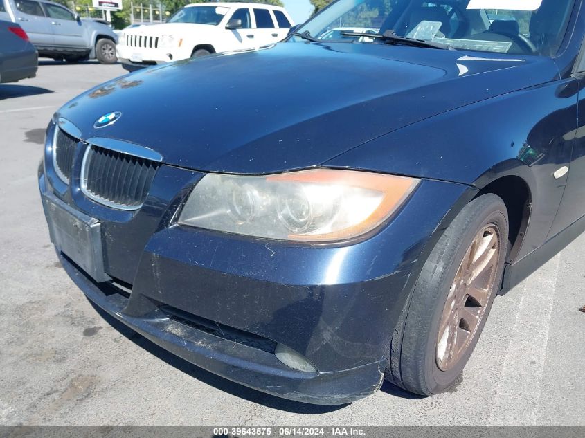 2006 BMW 325I VIN: WBAVB13536PS65442 Lot: 39643575