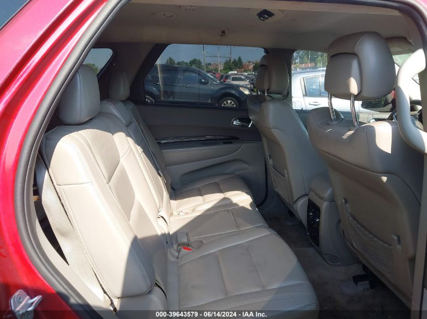 2013 Dodge Durango Crew VIN: 1C4RDJDG9DC527919 Lot: 39643579