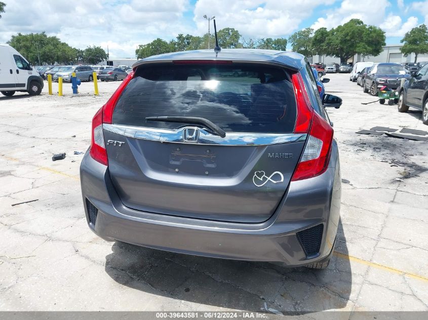 2015 Honda Fit Ex/Ex-L VIN: 3HGGK5H84FM740464 Lot: 39643581