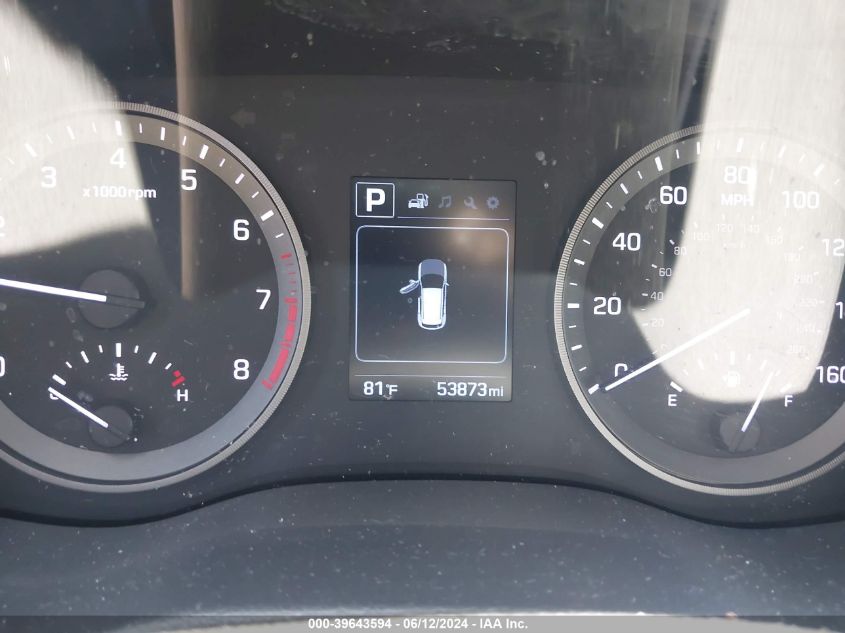 2017 Hyundai Tucson Value VIN: KM8J33A27HU557677 Lot: 39643594