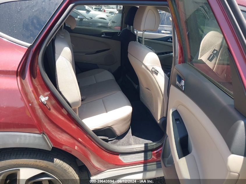 2017 Hyundai Tucson Value VIN: KM8J33A27HU557677 Lot: 39643594