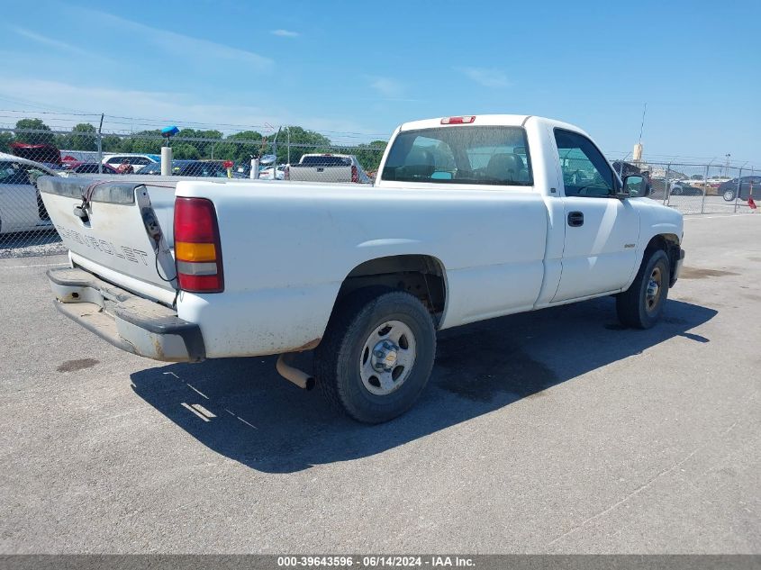 2001 Chevrolet Silverado 1500 VIN: 1GCEK14W91Z158063 Lot: 39643596