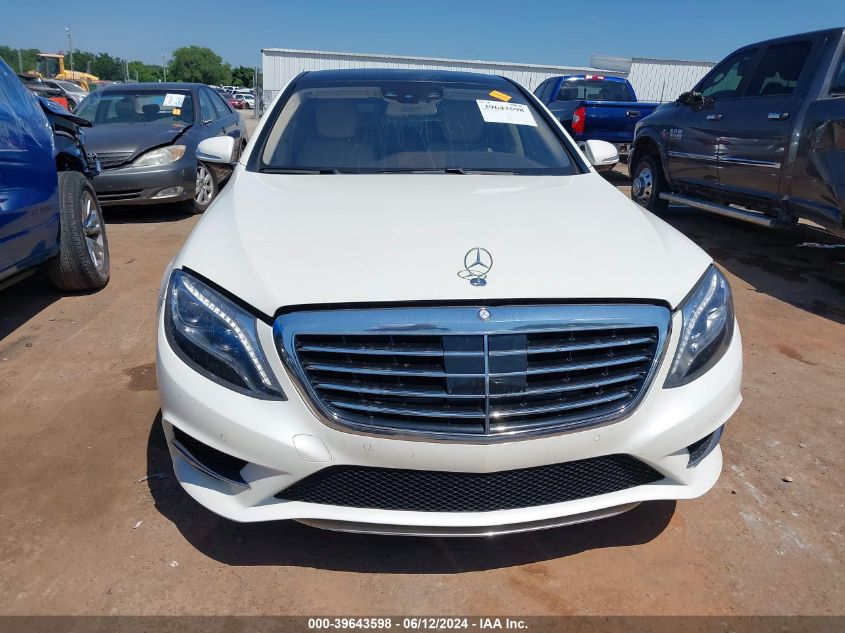 2016 Mercedes-Benz S 550 4Matic VIN: WDDUG8FB1GA219225 Lot: 39643598