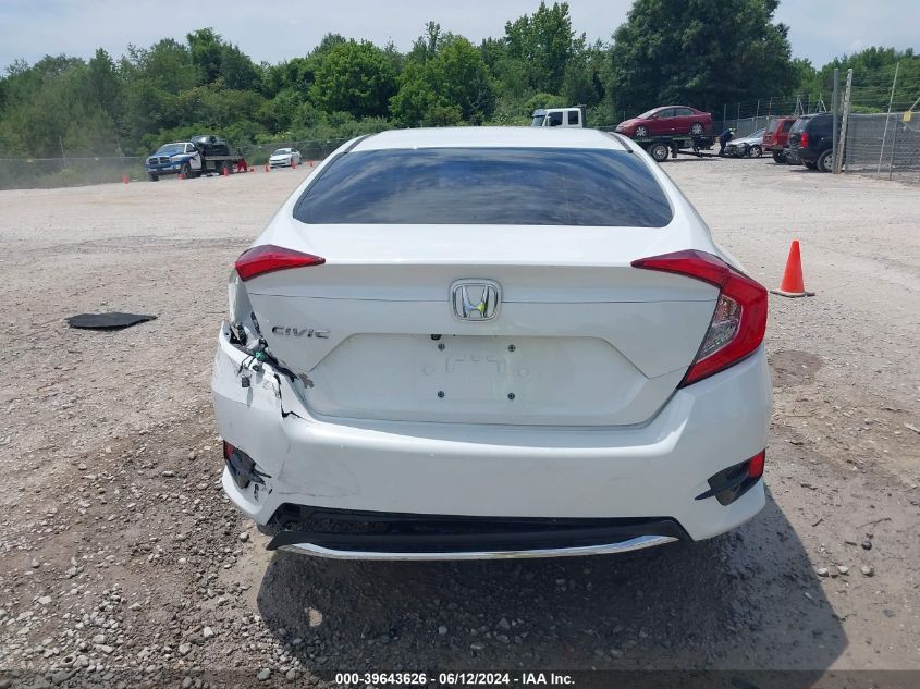 2020 Honda Civic Lx VIN: 19XFC2F67LE026776 Lot: 39643626
