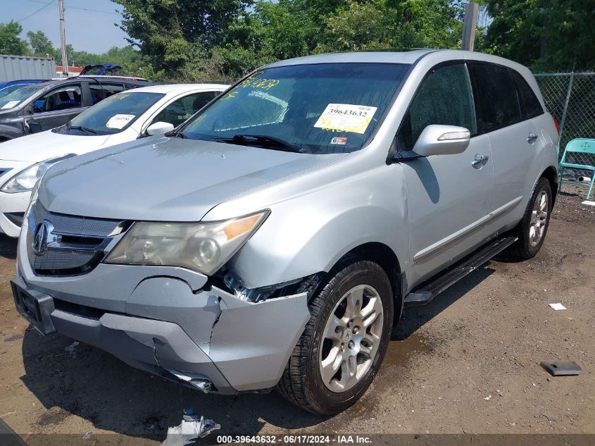 2009 Acura Mdx Technology Package VIN: 2HNYD28669H511842 Lot: 39643632