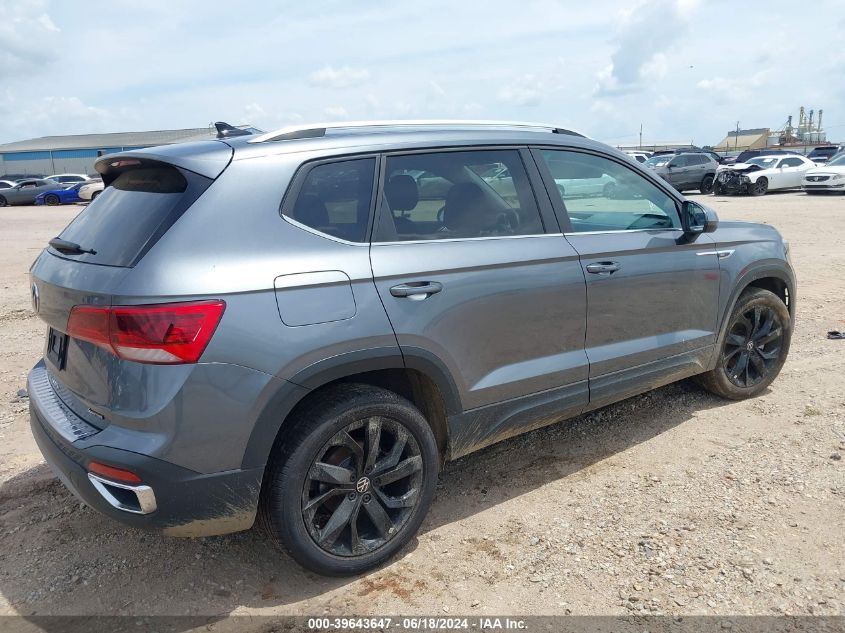 2022 Volkswagen Taos 1.5T Se VIN: 3VVYX7B25NM099880 Lot: 39643647