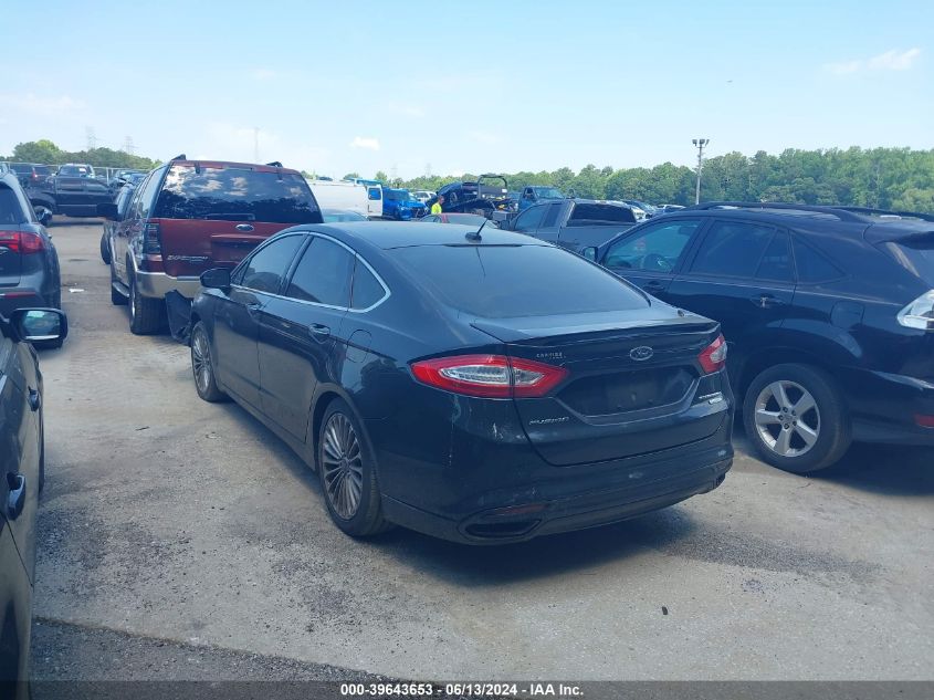 2013 Ford Fusion Titanium VIN: 3FA6P0K97DR229871 Lot: 39643653