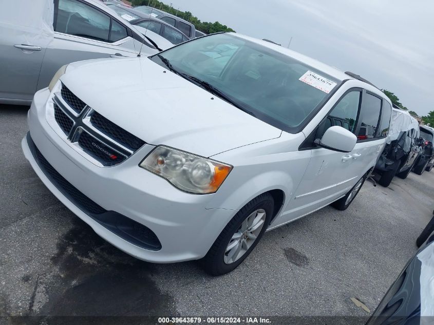 2014 Dodge Grand Caravan Sxt VIN: 2C4RDGCG9ER465290 Lot: 39643679