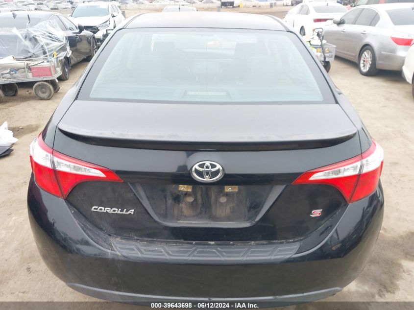 2016 Toyota Corolla S Plus VIN: 5YFBURHEXGP410113 Lot: 39643698