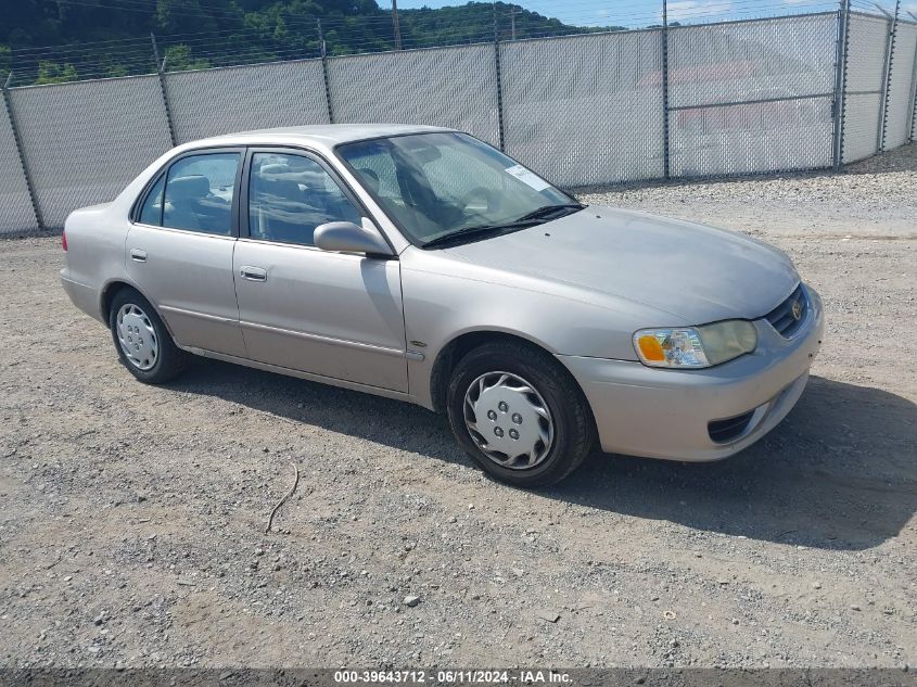 2002 Toyota Corolla Le VIN: 1NXBR12E72Z567858 Lot: 39643712