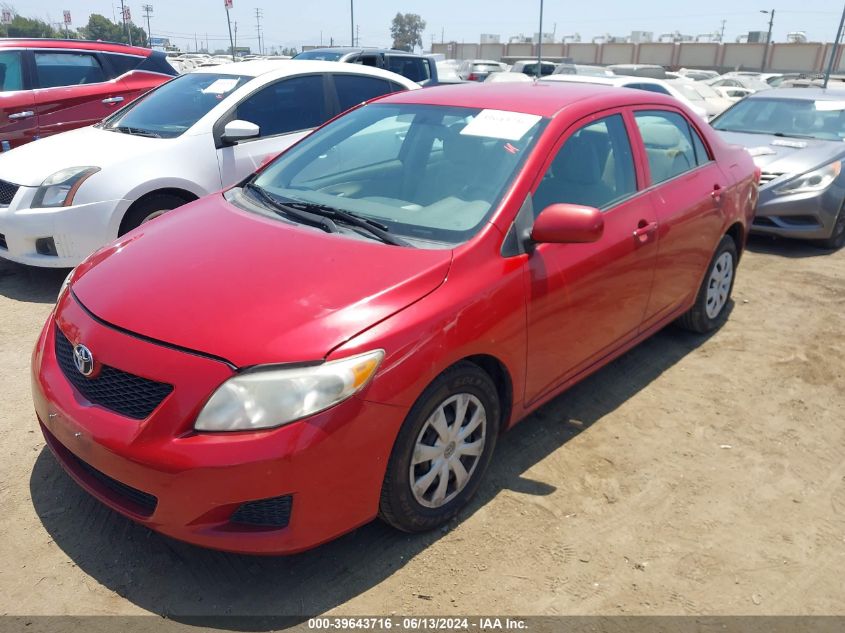 2010 Toyota Corolla Le VIN: 1NXBU4EE8AZ241366 Lot: 39643716