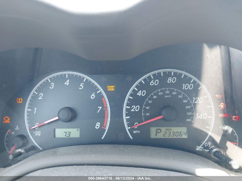 2010 Toyota Corolla Le VIN: 1NXBU4EE8AZ241366 Lot: 39643716