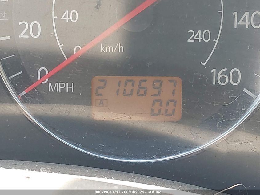 2005 Infiniti Fx35 VIN: JNRAS08U25X100220 Lot: 39643717