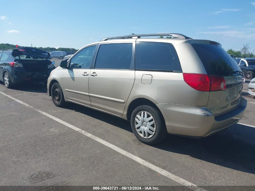 2008 Toyota Sienna Ce VIN: 5TDZK23C38S130947 Lot: 39643721