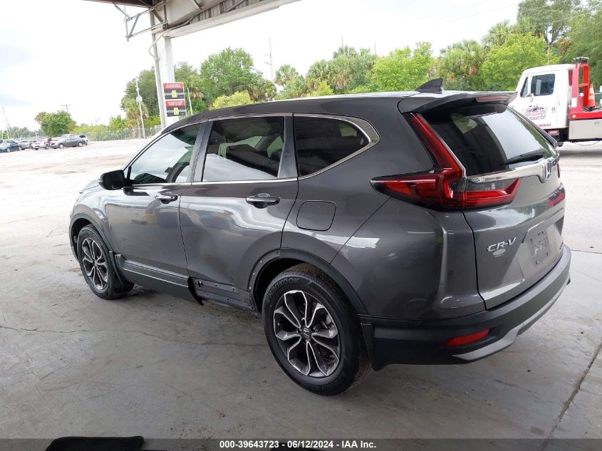 2020 Honda Cr-V 2Wd Ex-L VIN: 2HKRW1H84LH424472 Lot: 39643723