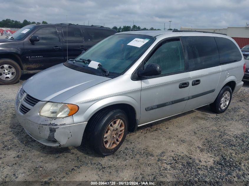 2005 Dodge Grand Caravan Se VIN: 1D4GP24R65B211653 Lot: 39643728