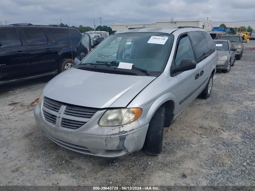 2005 Dodge Grand Caravan Se VIN: 1D4GP24R65B211653 Lot: 39643728