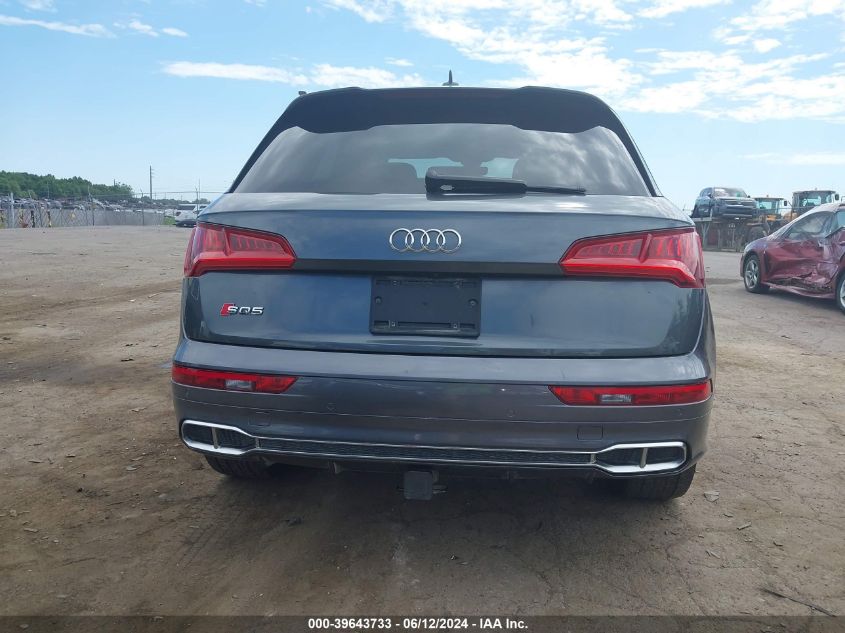 2018 Audi Sq5 3.0T Premium Plus VIN: WA1A4AFY8J2157366 Lot: 39643733