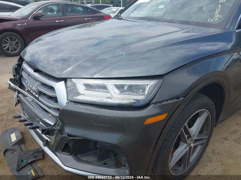 2018 Audi Sq5 3.0T Premium Plus VIN: WA1A4AFY8J2157366 Lot: 39643733