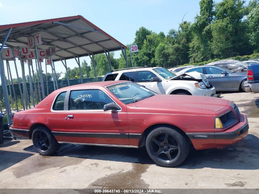 1986 Ford Thunderbird VIN: 1FABP46F0GH239928 Lot: 39643745