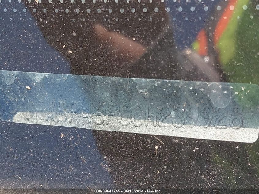 1986 Ford Thunderbird VIN: 1FABP46F0GH239928 Lot: 39643745