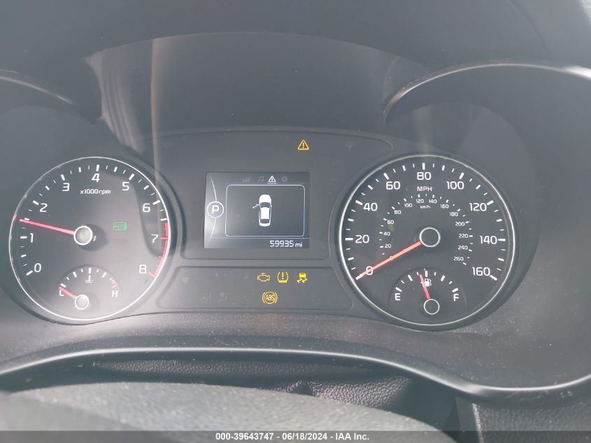 2018 Kia Optima Lx VIN: 5XXGT4L30JG272776 Lot: 39643747