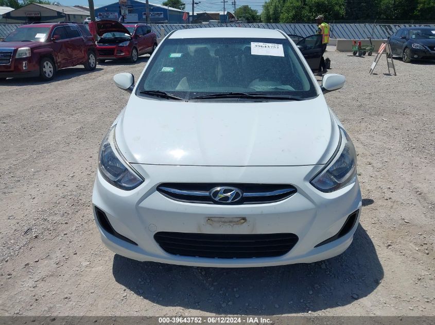 2016 Hyundai Accent Se VIN: KMHCT4AE1GU971092 Lot: 39643752