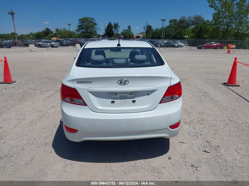 2016 Hyundai Accent Se VIN: KMHCT4AE1GU971092 Lot: 39643752