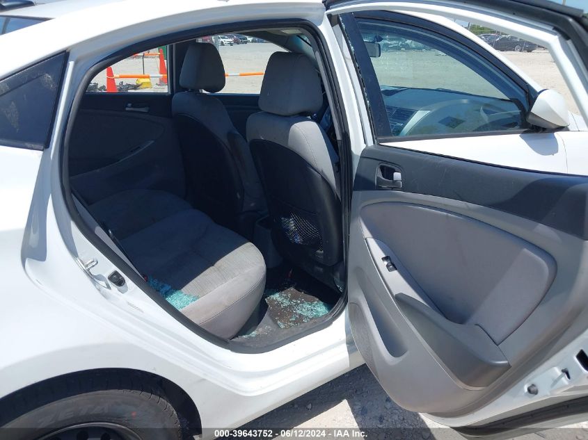 2016 Hyundai Accent Se VIN: KMHCT4AE1GU971092 Lot: 39643752