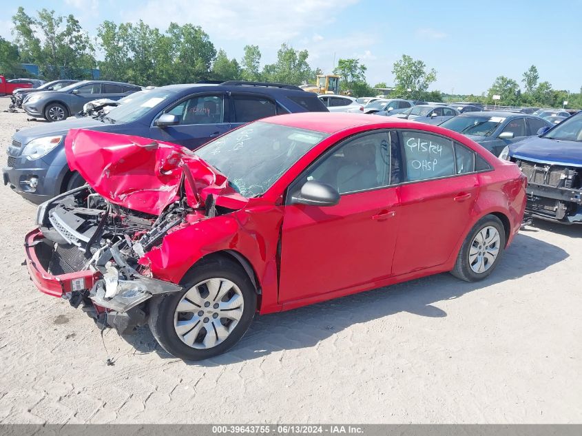 2014 Chevrolet Cruze Ls Auto VIN: 1G1PA5SH3E7214158 Lot: 39643755