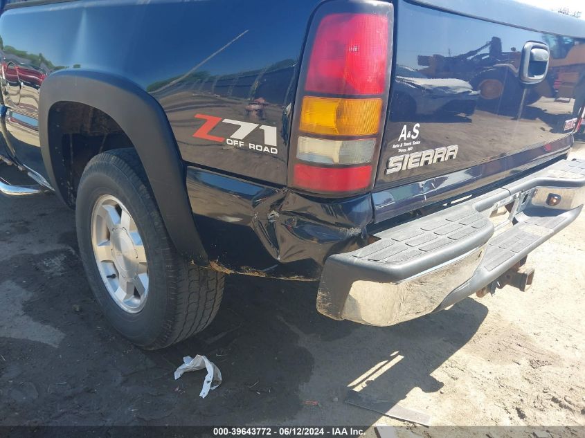 2005 GMC Sierra 1500 Sle VIN: 1GTEK19B45E143733 Lot: 39643772