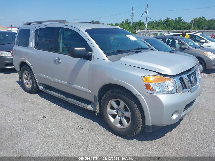 2013 Nissan Armada Sv VIN: 5N1BA0ND6DN602780 Lot: 39643781