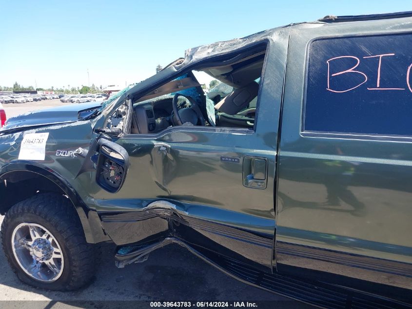 2000 Ford Excursion Limited VIN: 1FMSU43F2YEE16291 Lot: 39643783