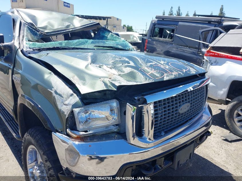 2000 Ford Excursion Limited VIN: 1FMSU43F2YEE16291 Lot: 39643783