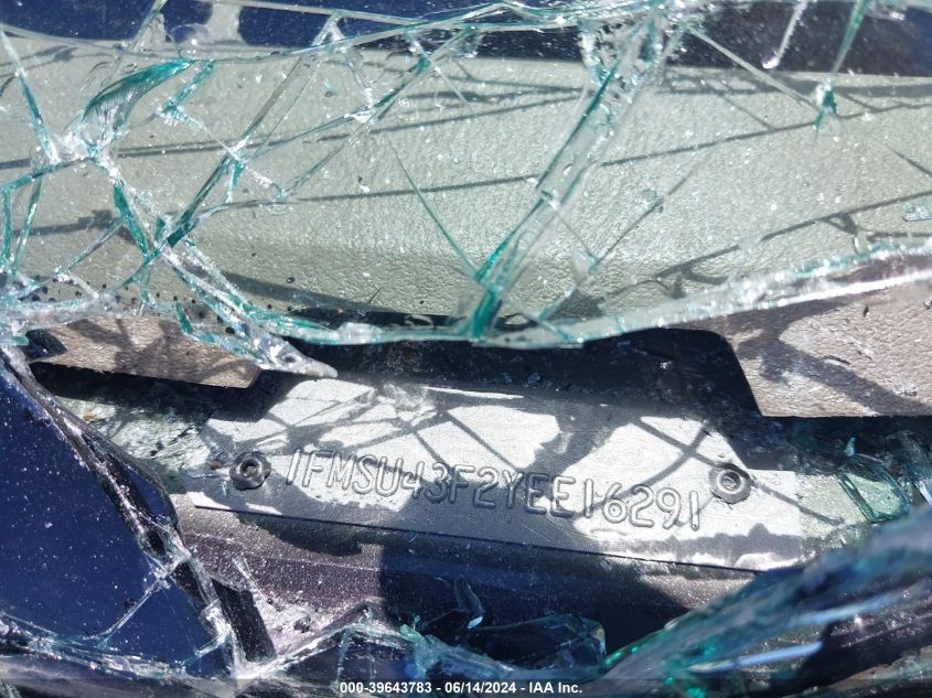 2000 Ford Excursion Limited VIN: 1FMSU43F2YEE16291 Lot: 39643783