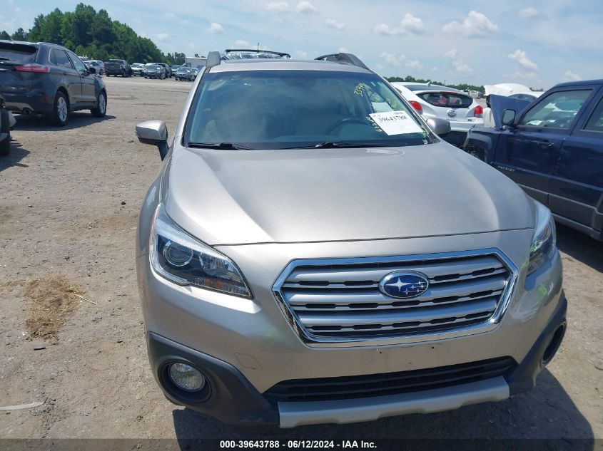 2015 Subaru Outback 3.6R Limited VIN: 4S4BSENC6F3353865 Lot: 39643788