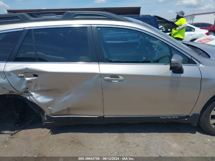 2015 Subaru Outback 3.6R Limited VIN: 4S4BSENC6F3353865 Lot: 39643788