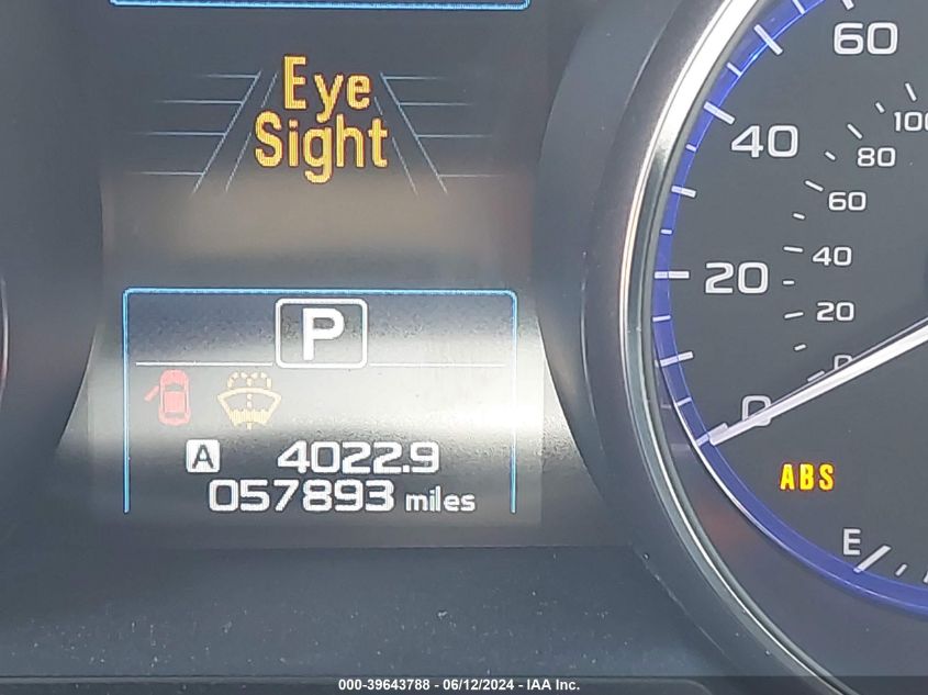 2015 Subaru Outback 3.6R Limited VIN: 4S4BSENC6F3353865 Lot: 39643788