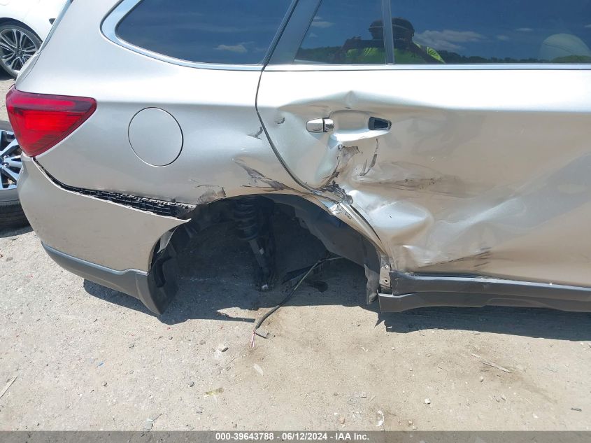 2015 Subaru Outback 3.6R Limited VIN: 4S4BSENC6F3353865 Lot: 39643788