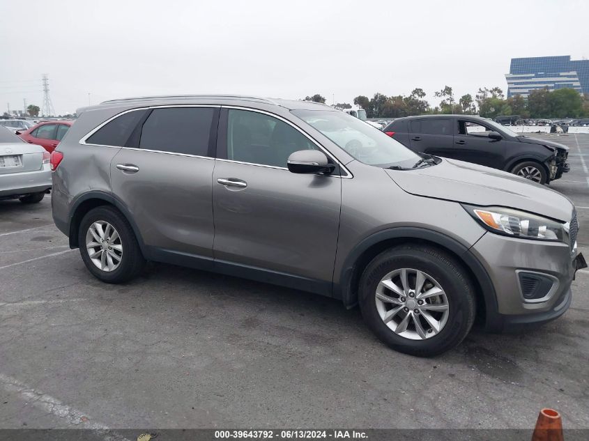 2016 KIA SORENTO LX/L - 5XYPG4A37GG140383